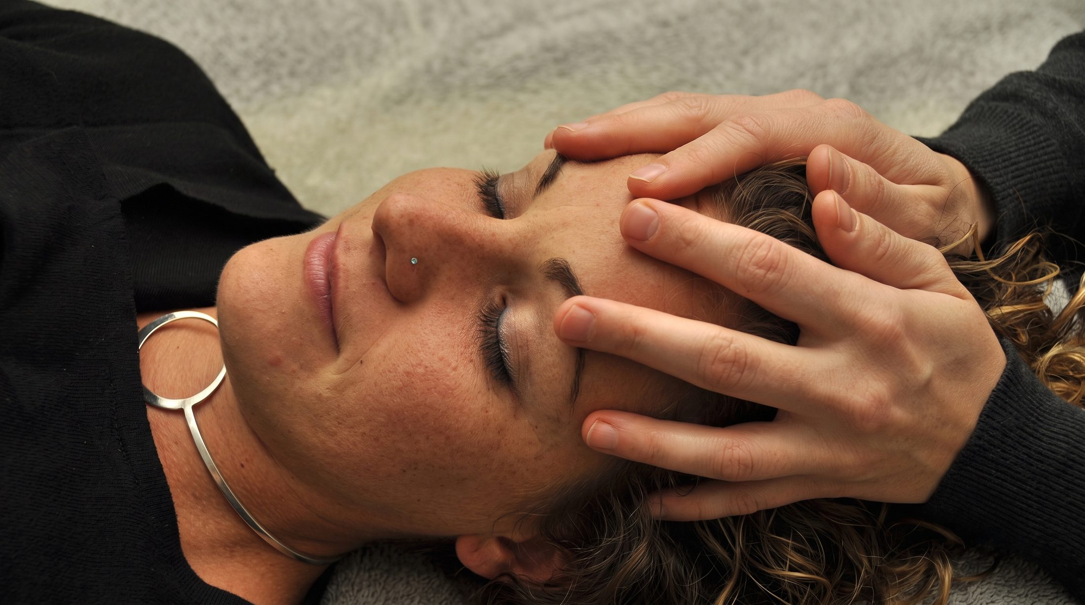 A gentle CranioSacral therapy session